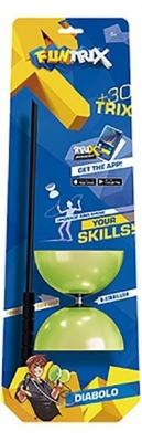Funtrix diabolo 10 cm groen Funtrix diabolo 10 cm groen