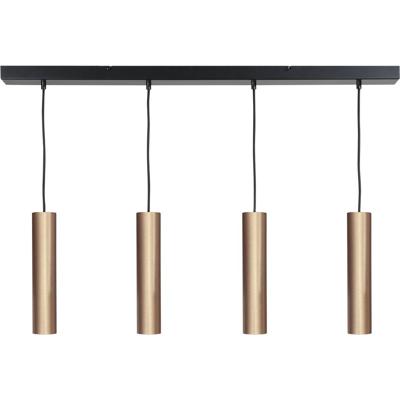 Masterlight Eetkamer hanglampRun 4 gouden pendels - 2381-05-02-100-4