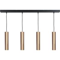 Masterlight Eetkamer hanglampRun 4 gouden pendels - 2381-05-02-100-4 - thumbnail