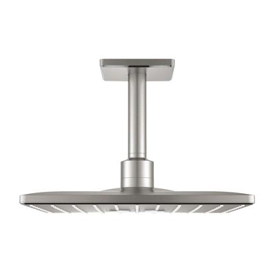 Regendoucheset GROHE Rainshower SmartActive Cube 31 cm met Plafondarm Supersteel