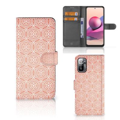 Xiaomi Redmi Note 10/10T 5G | Poco M3 Pro | Telefoon Hoesje | Pattern Orange