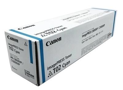 Canon T02 tonercartridge 1 stuk(s) Origineel Cyaan
