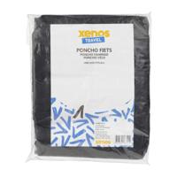 Fiets poncho - one size - zwart - thumbnail