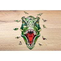 Eco Wood Art Houten Puzzel T-Rex - thumbnail