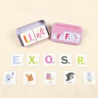 Graph match spel vroege educatieve Montessori speelgoed puzzel kaart cartoon voertuig dierlijke fruit paar matching game - thumbnail