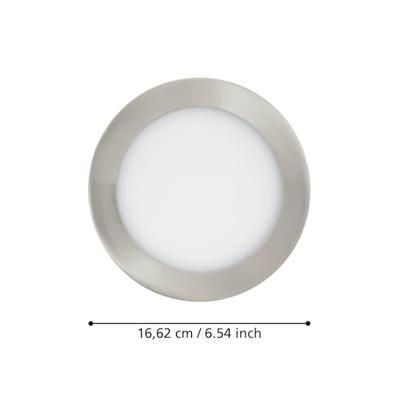 Eglo Plafonnière Zigbee Fueva-Z Ø 16,5cm RVS 900113