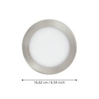 Eglo Plafonnière Zigbee Fueva-Z Ø 16,5cm RVS 900113 - thumbnail