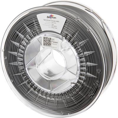 Spectrum Filaments 80095 smart ABS Filament ABS kunststof Slagvast 1.75 mm 1000 g Silver Star, Zilver 1 stuk(s)
