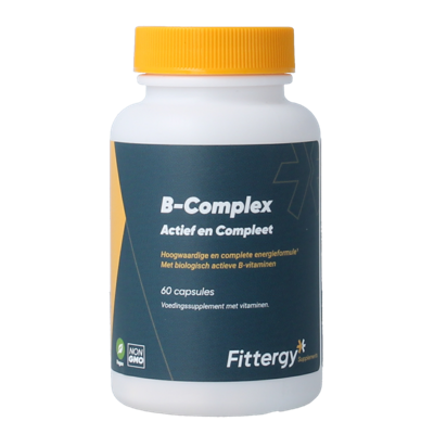 Fittergy B Complex actief & compleet 60 Capsules