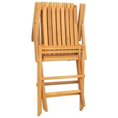 Tuinstoelen 6 st inklapbaar 61x67x90 cm massief teakhout