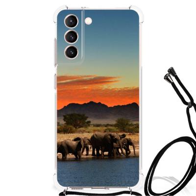 Samsung Galaxy S21 FE Case Anti-shock Olifanten Samsung Galaxy S21 FE Case Anti-shock Olifanten