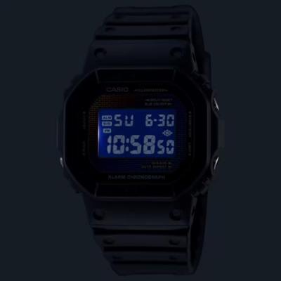Casio G-Shock THE ORIGIN - RAINBOW BRICK WALL SERIE Zwart Heren horloge