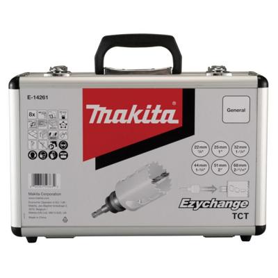 Makita E-14261 E-14261 Gatenzaagset 8-delig 22 mm, 25 mm, 32 mm, 44 mm, 51 mm, 68 mm 1 set(s) Makita E-14261 E-14261 Gatenzaagset 8-delig 22 mm, 25 mm, 32 mm, 44 mm, 51 mm, 68 mm 1 set(s)