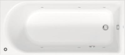 Whirlpool Duravit D-Neo Inbouw 180x80x48.5 cm Wit Duravit