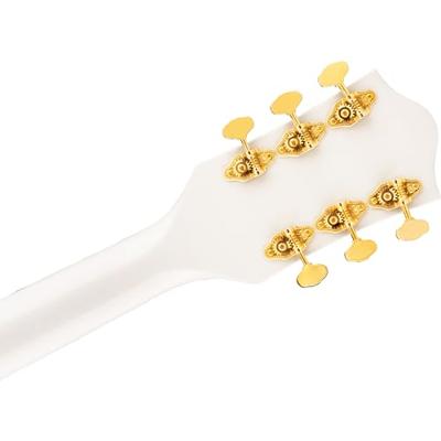 Gretsch G5422GLH Electromatic Classic Hollowbody DC Snowcrest White linkshandige semi-akoestische gitaar - thumbnail