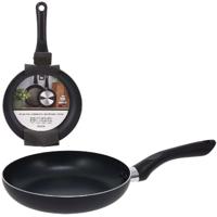 Excellent Houseware koekenpan 20 cm aluminium/zwart - thumbnail