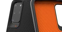 Gear4 Battersea ontworpen voor Samsung Galaxy S20+ hoes, beschermhoes, beschermd door D3O telefoonhoes, zwart - thumbnail