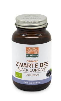 Mattisson Zwarte bes bio 120 Vegetarische capsules Mattisson Zwarte bes bio 120 Vegetarische capsules