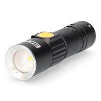 EDM LED zaklamp zoom 1W aluminium oplaadbaar - 5710020 - thumbnail