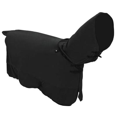 VidaXL Paardendeken zwart polyester VidaXL Paardendeken zwart polyester