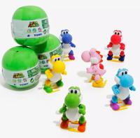 Super Mario Wind Up Mystery Capsule Figures - Yoshi (1 Figure) - thumbnail