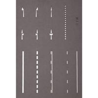 NOCH 34240 N Straatmarkering-sjablonen - thumbnail