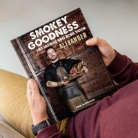 Smokey Goodness BBQ boek met naam en foto - Hardcover - thumbnail
