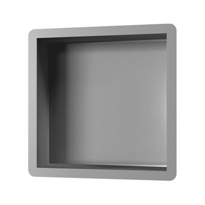 Inbouwnis Brauer Box Met Flens 30x30cm Geborsteld RVS