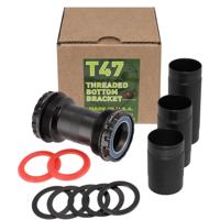 Wheels Manufacturing Wheels mfg - trapas t47 outboard sram dub abec 3 zwart - thumbnail