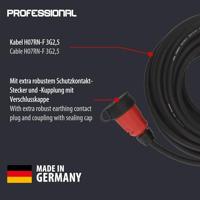 Brennenstuhl Professional verlengsnoer | VN 2200 | IP44 | 25m | zwart | H07RN-F 3G2,5 - 9162250110 - thumbnail