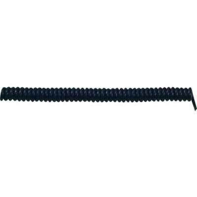 LAPP 73222339 Spiraalkabel X05VVH8-F 500 mm / 1500 mm 3 G 0.75 mm² + 3 G 0.75 mm² Zwart 1 stuk(s)