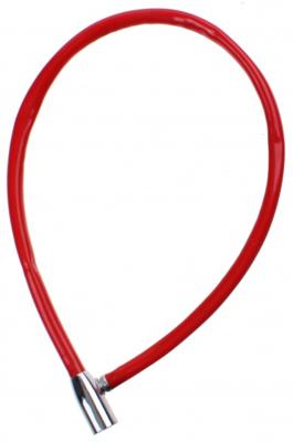 Falkx kabelslot 12 x 650 mm staal/kunststof rood Falkx kabelslot 12 x 650 mm staal/kunststof rood