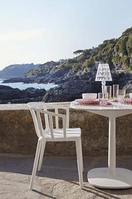 Kartell Venice Mat stoel Wit