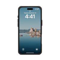 Urban Armor Gear Plyo MagSafe Case Backcover Apple iPhone 16 Pro Max Zwart, Transparant, Brons MagSafe compatible - thumbnail