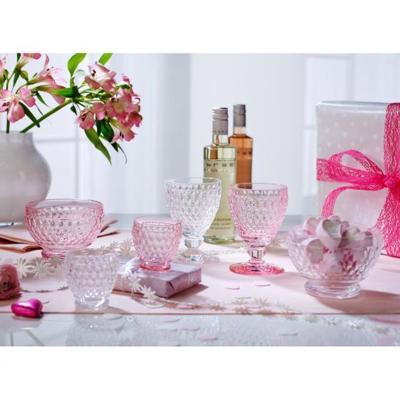 VILLEROY & BOCH - Boston coloured - Rode wijnglas rose 13cm 0,31l