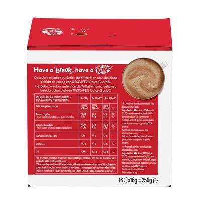 Koffiecapsules Dolce Gusto DOLCE G.12581057 16 Onderdelen (16 Stuks)