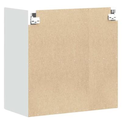 Keukenwandkast Kalmar bewerkt hout wit Keukenwandkast Kalmar bewerkt hout wit