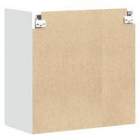 Keukenwandkast Kalmar bewerkt hout wit - thumbnail