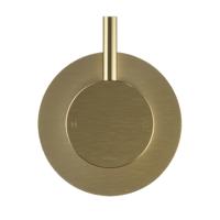 Hotbath Cobber Afbouwdeel Douchemengkraan Geborsteld Messing CB031 - thumbnail