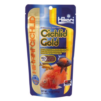Hik cichlid gold mini 342 gram zinkend Hikari - Hikari Hik cichlid gold mini 342 gram zinkend Hikari - Hikari