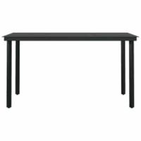 5-delige Tuinset met kussens poly rattan glas bruin - thumbnail