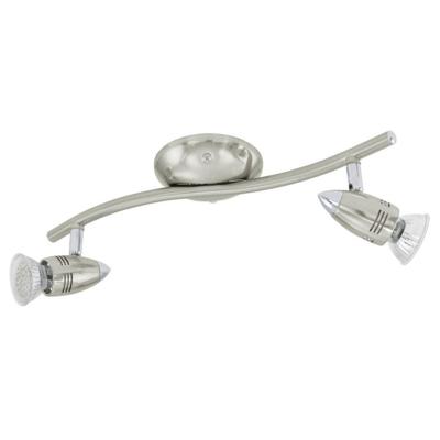 Eglo Led plafondspotMagnum rvs 2-lichts - 92642