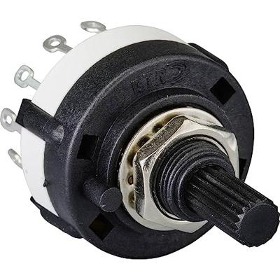 TRU COMPONENTS TC-9415596 SR26A4-2X6-18F20 Draaischakelaar 250 V 150 mA 12 x 30 ° 1 stuk(s)