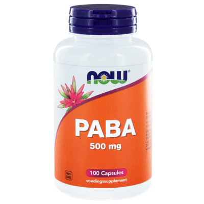 NOW PABA 500mg Capsules 100st
