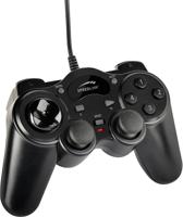 SL-6515-BK THUNDERSTRIKE - Spelpad - 12 knoppen - met bekabeling - zwart - voor PC - thumbnail