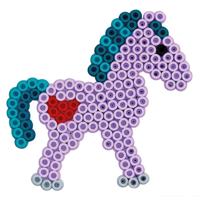 Hama strijkkralenset group pack roze, 3000st. - thumbnail