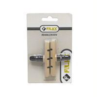 Falkx remblokken v-brake wit per paar - thumbnail