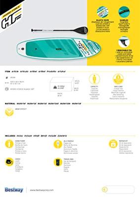 Bestway Hydro force sup board huaka i set - thumbnail