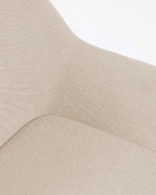 Kave Home Eetkamerstoel 'Konna' kleur Beige Kave Home Eetkamerstoel 'Konna' kleur Beige
