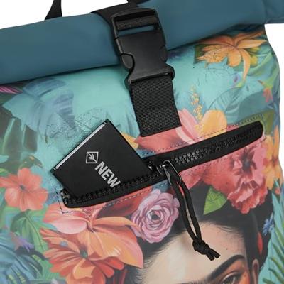 New Rebels Mart Art - New York Flowerhead 21L Rugtas Rolltop Waterafstotend Laptop 15.6"